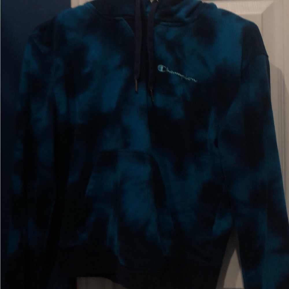 Tyedie champion hoodie